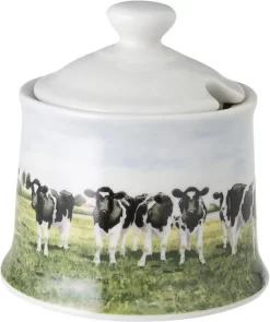 Wiebe Van Der Zee Suikerpot "Koe In Waterland"