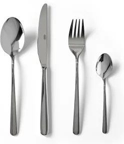 Gero Ellen Bestekset - 24 Stuks - 6 Persoons - Glanzend Staal