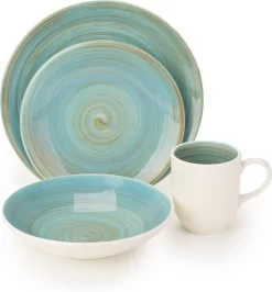 Cosy&Trendy Serviesset 24-delig Turbolino Blauw