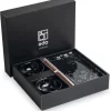 Edo Japan | HANA BLACK | Japanse Sushi Servies Set | 6-Delig | 2 Persoons | In Geschenkdoos
