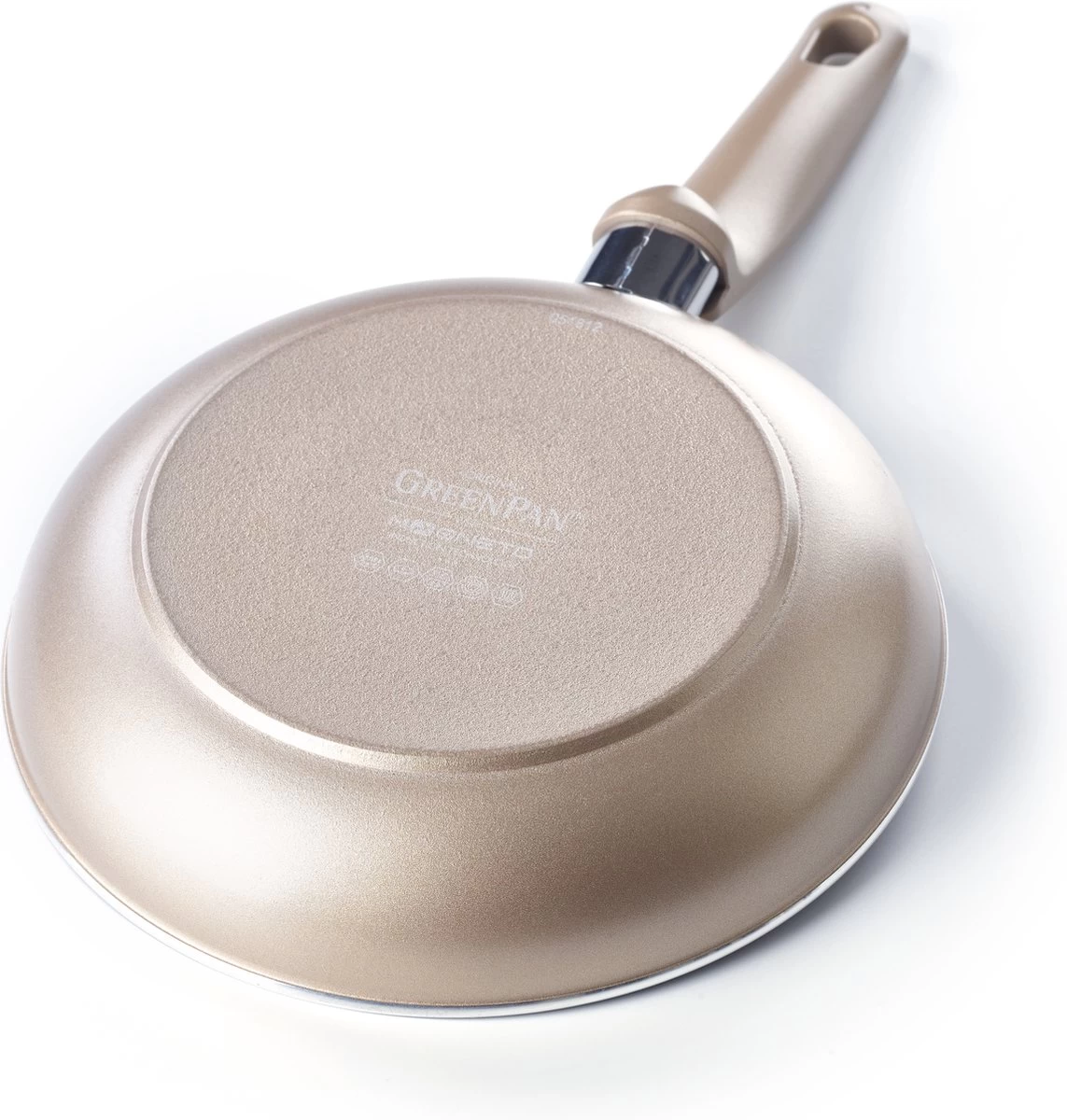 GreenPan Cambridge Hapjespan Met Deksel 28cm - Brons - Inductie - PFAS-vrij - Afbeelding 2