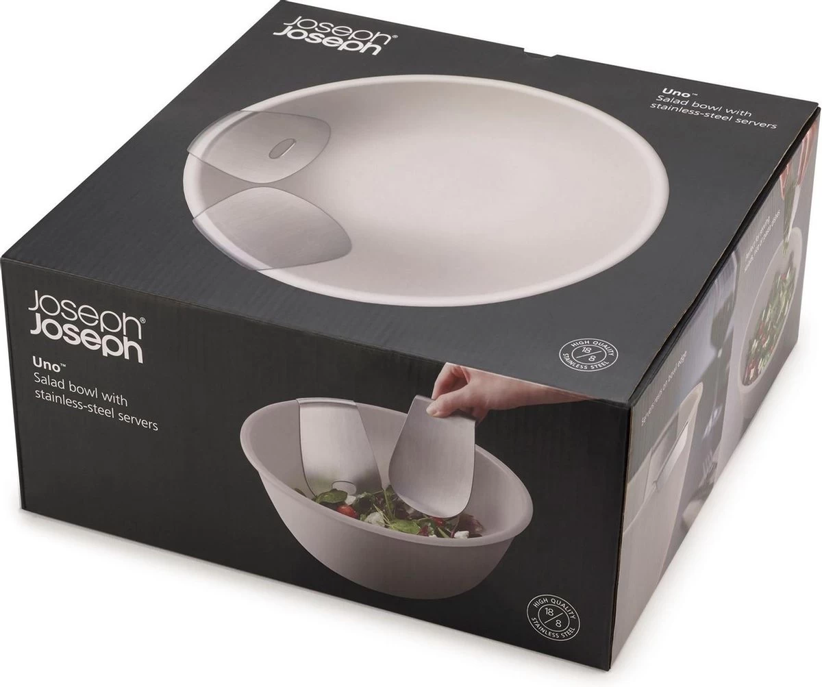 Joseph Joseph - Uno Saladeschaal - Met Saladebestek - Afbeelding 8