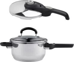 Tefal Secure 5 P25340 Snelkookpan - 3L - 2 Deksels