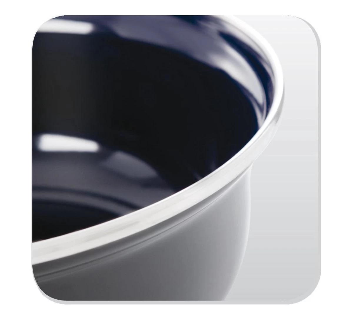 BK Fortalit Frituurpan Ø24 Cm - Zwart - Emaille - Inductie - Afbeelding 2