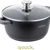 Cheffinger Cooking | Braadpan Met Deksel | 24cm | Alle Warmtebronnen | DC24