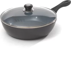 Haute Cuisine Ecosafe - Keramische Stoofpan Met Deksel - 28 Cm - PFAS-vrij - Inductie