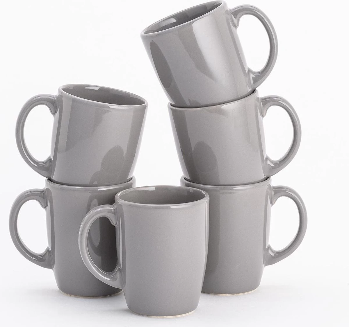 Lite-Body - Hermes - Thee Beker 30cl - Set Van 6 - Grijs