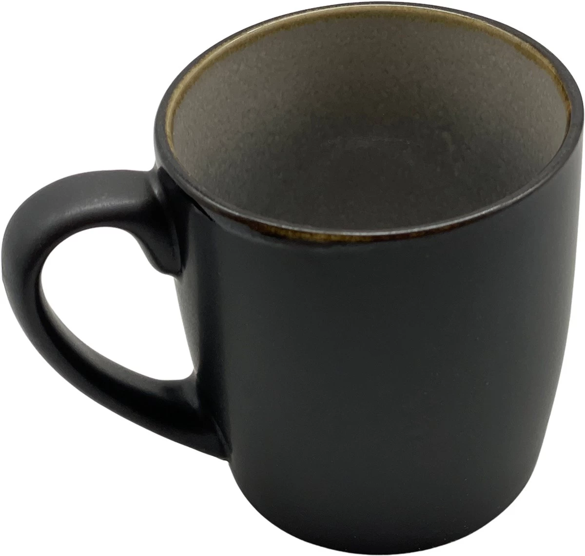 Serviesset 6 Personen - Evia Glacé - Lichgrijs / Zwart - 24-delig - Afbeelding 7