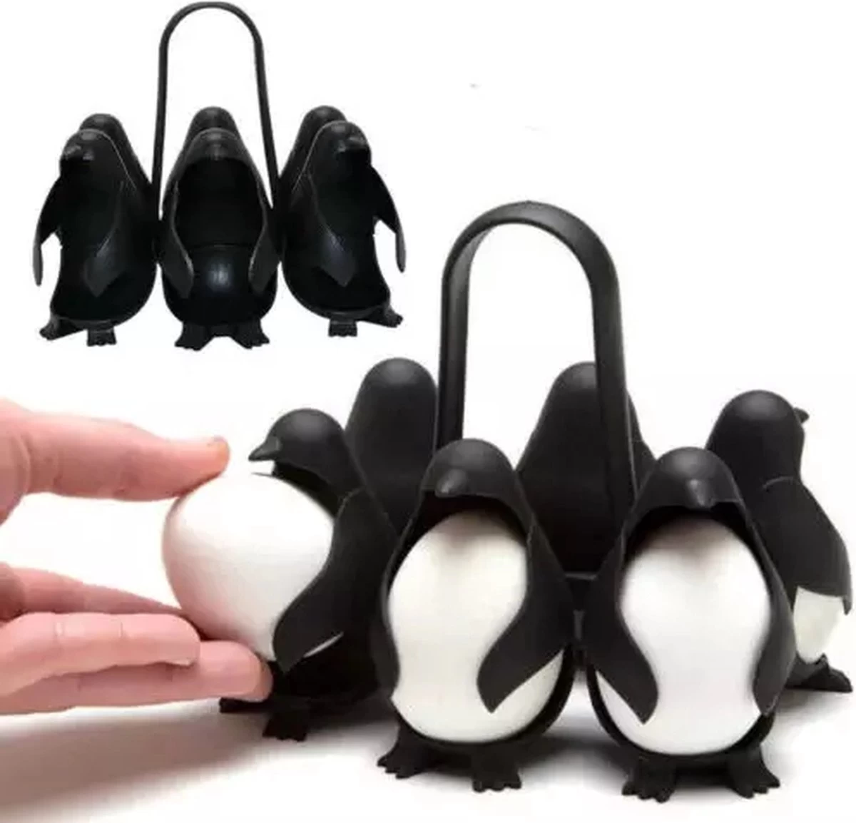 Egguins Eierhouder - Paasdecoratie - Eierdopjes - Eieren - Eierkoker - Bewaren - Koken - Serveren - Decoratie - Pasen - Afbeelding 5