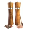 UNBOX Peper En Zoutmolen Set - Pepermolen - Zoutmolen - BBQ Accesoires - Acacia Hout - RVS