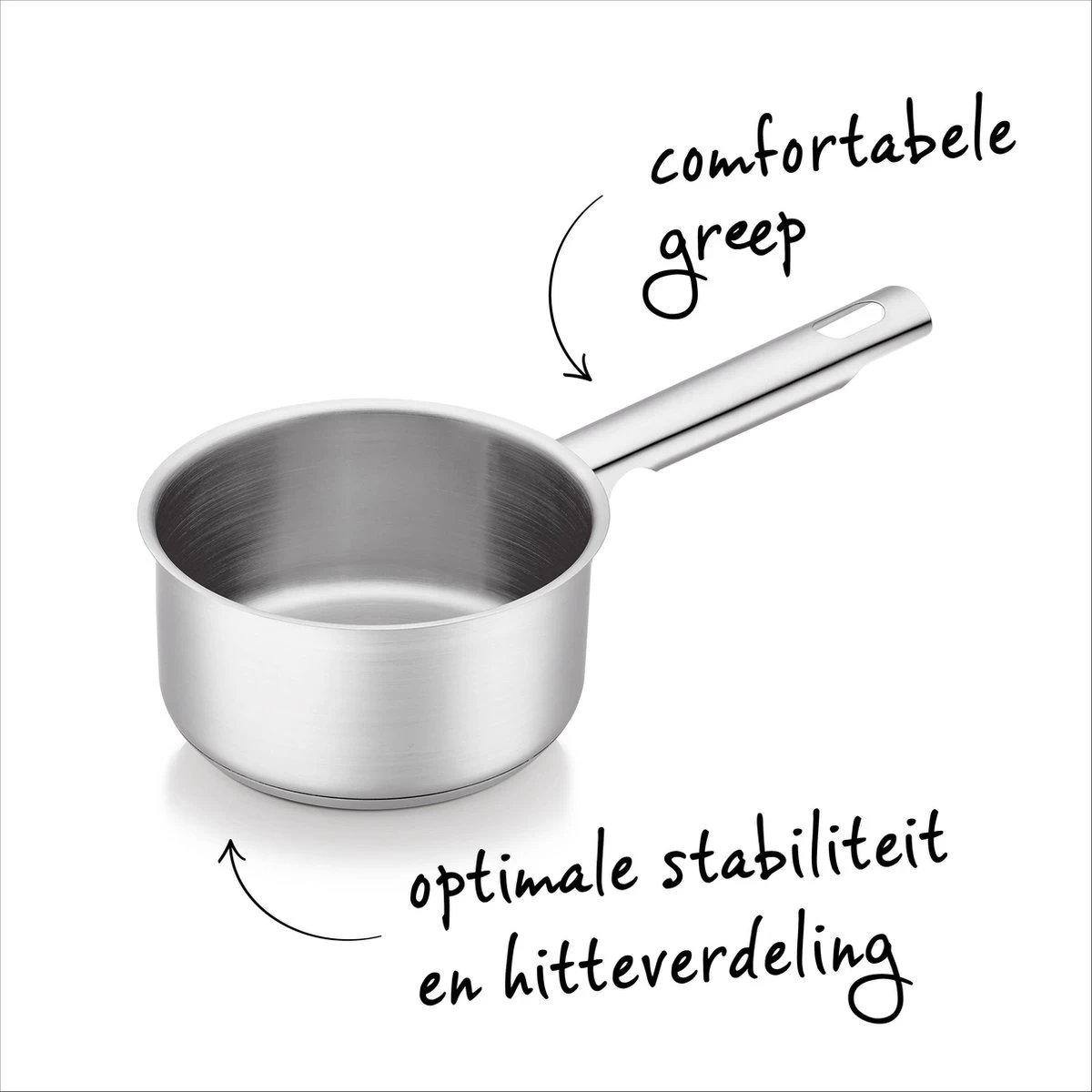 Brabantia Futura Kookpannenset - 4 Delig - RVS - Afbeelding 3