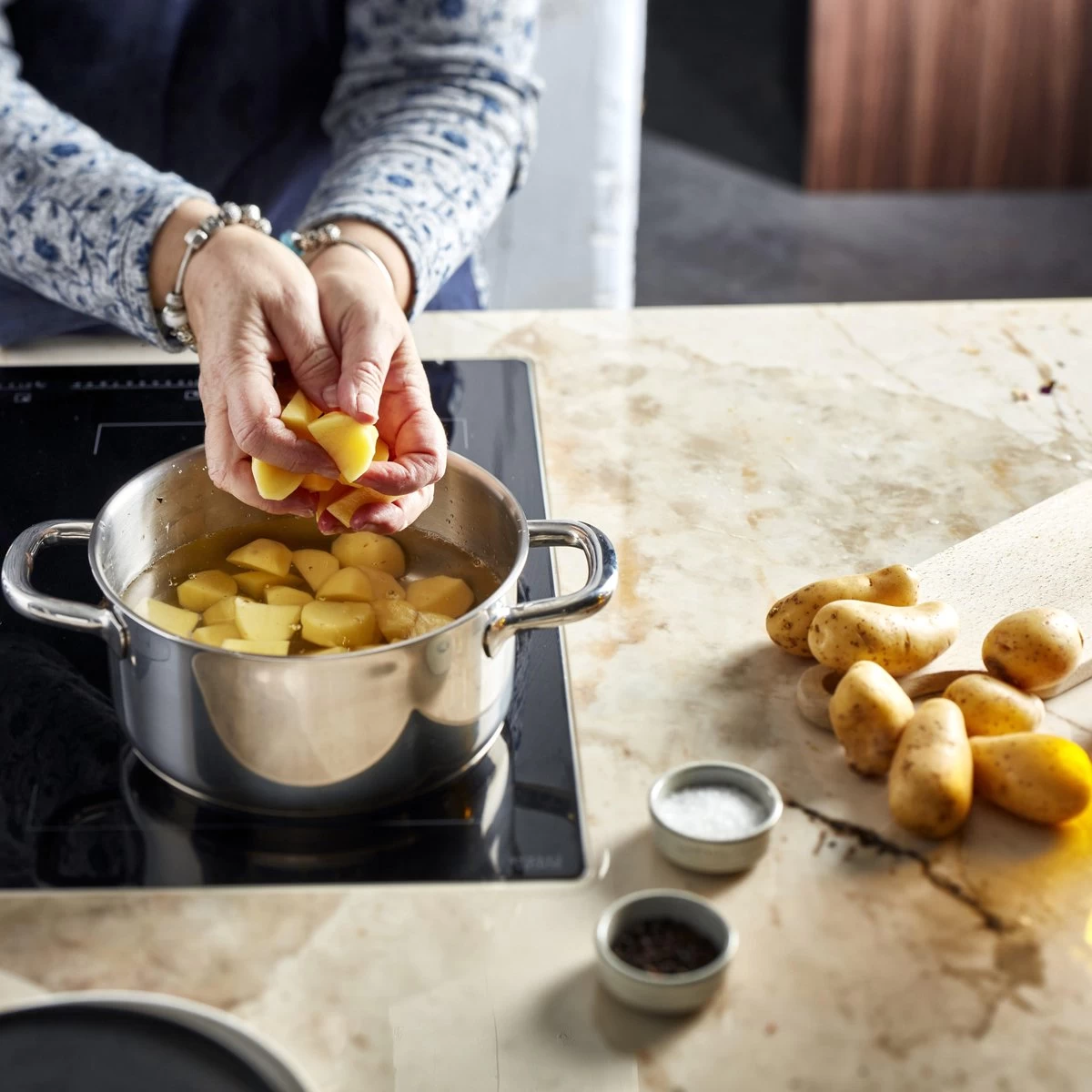 Demeyere Classico 3 Kookpan – Met Deksel – Inductie – RVS – 20 Cm – 3L - Afbeelding 4