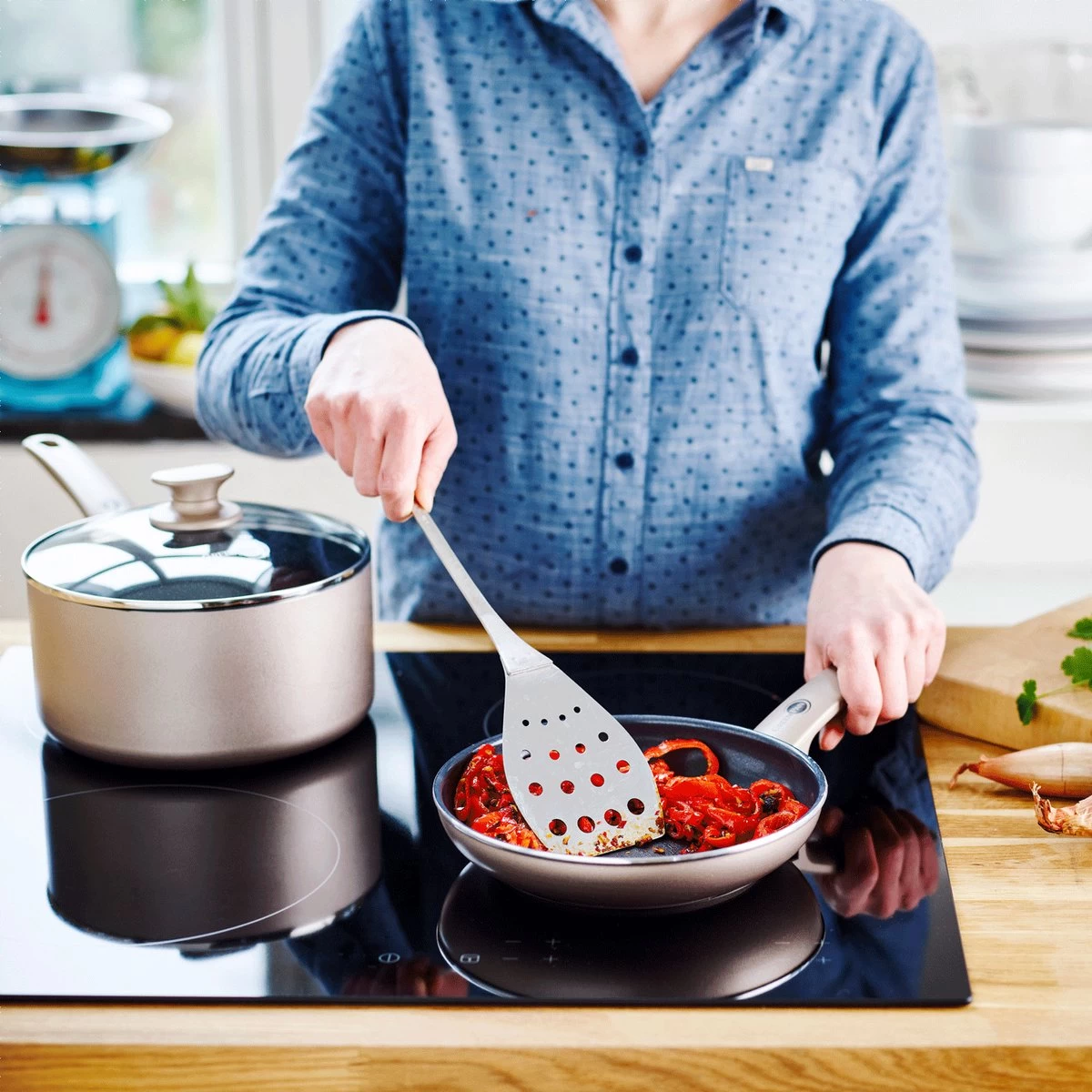 GreenPan Cambridge Koekenpan 20cm - Brons - Inductie - PFAS-vrij - Afbeelding 15