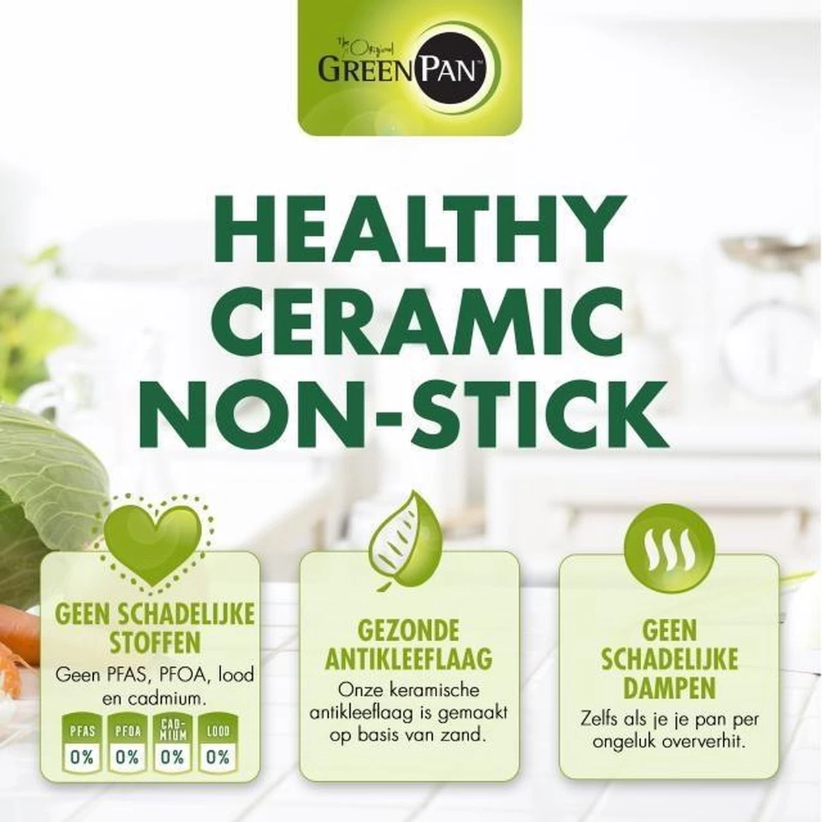 GreenPan Cambridge Hapjespan Met Deksel 24cm - Zwart - Inductie - PFAS-vrij - Afbeelding 19