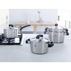 BK Conical Cool Pannenset - 5-delig - RVS - Geschikt Voor Alle Warmtebronnen