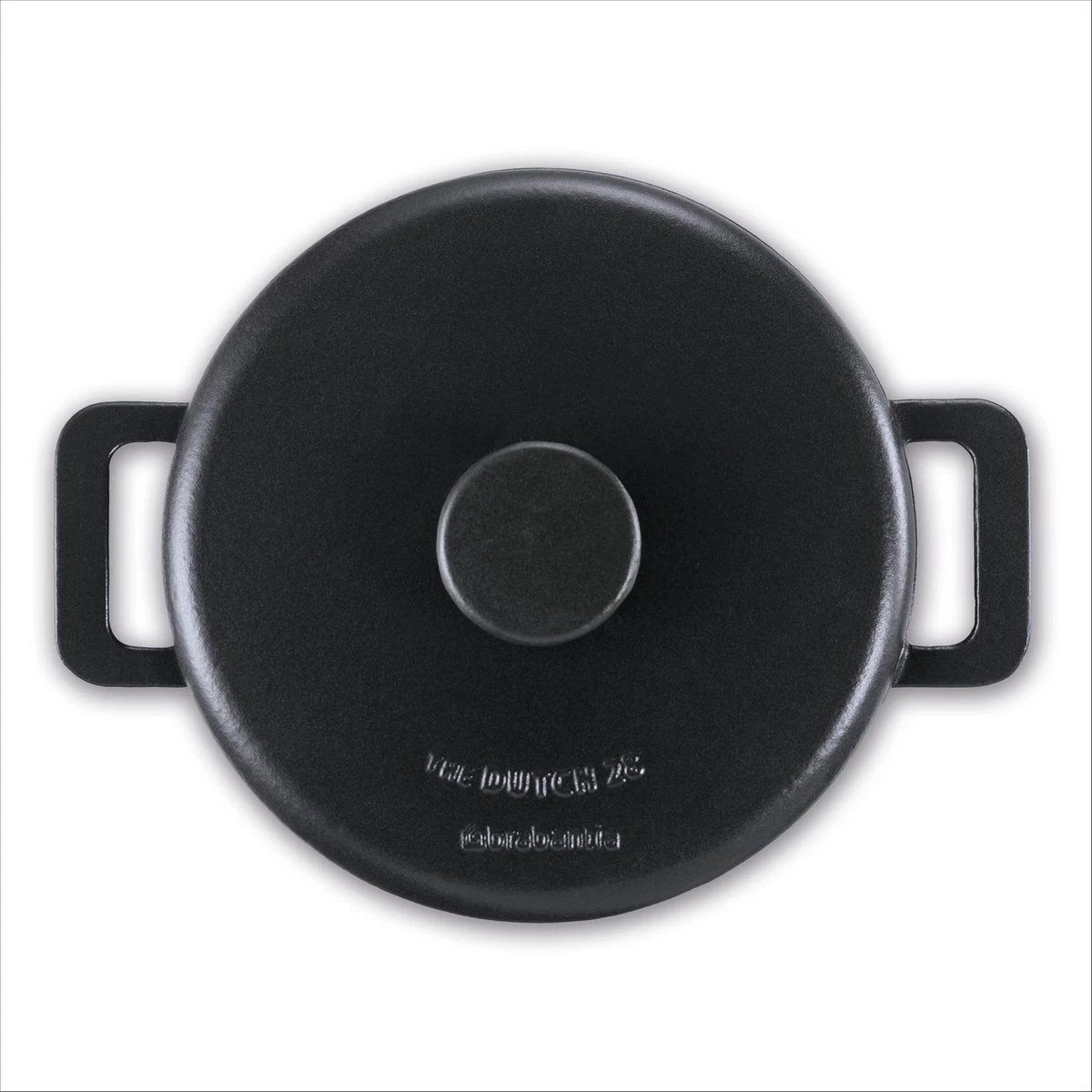 BRABANTIA THE DUTCH Gietijzeren Braadpan - Ø 28cm - MAT Zwart - Inductie - Afbeelding 2