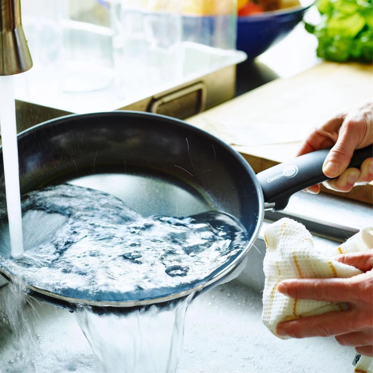 GreenPan Cambridge Koekenpan 26cm - Zwart - Inductie - PFAS-vrij - Afbeelding 16