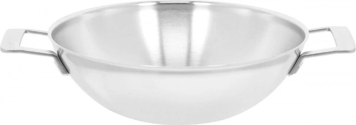 Demeyere Industry 5 RVS Wokpan – Wokpan Inductie – 30 Cm –2 Handvaten – PTFE-vrij - Afbeelding 6
