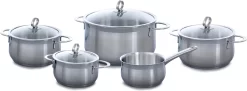BK Excellent Pannenset - 5-delig - RVS - Inductie