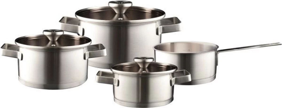 Herman Den Blijker 4-delige RVS Pannenset - Afbeelding 6