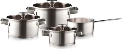 Herman Den Blijker 4-delige RVS Pannenset