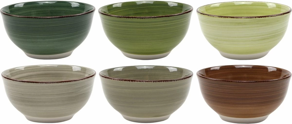 Studio Tavola Kleine Kommen Ocean Blue ø 12 Cm - 6 Stuks - Afbeelding 2