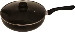 Brabantia Antikleef Hapjespan Met Deksel 28cm - Sauté Pan