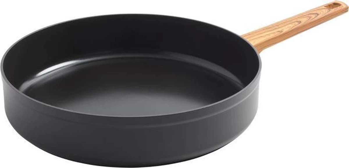 Gero Mark Hapjespan Met Deksel Ø 28 Cm - Aluminium - Inductie - PFAS-vrij - Afbeelding 6