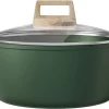Forest, Braadpan Met Deksel – Ø 16 Cm – 100% Gerecycled Aluminium – Geschikt Voor Alle Warmtebronnen - Duurzame Pan – PFOA Vrij – Sudderpan – Stoofpan – 2.5 L