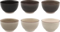 Studio Tavola Kommen Vintage Loft ø 14 Cm - 6 Stuks