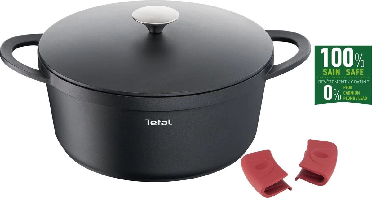 Tefal Trattoria Braadpan - Ø28 Cm - Inclusief Deksel - Afbeelding 16