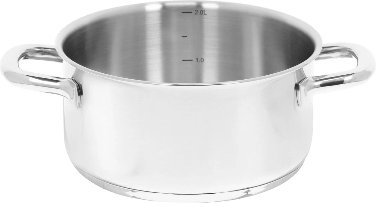 Demeyere Classico 3 Kookpan – Met Deksel – Inductie – RVS – 20 Cm – 3L - Afbeelding 6