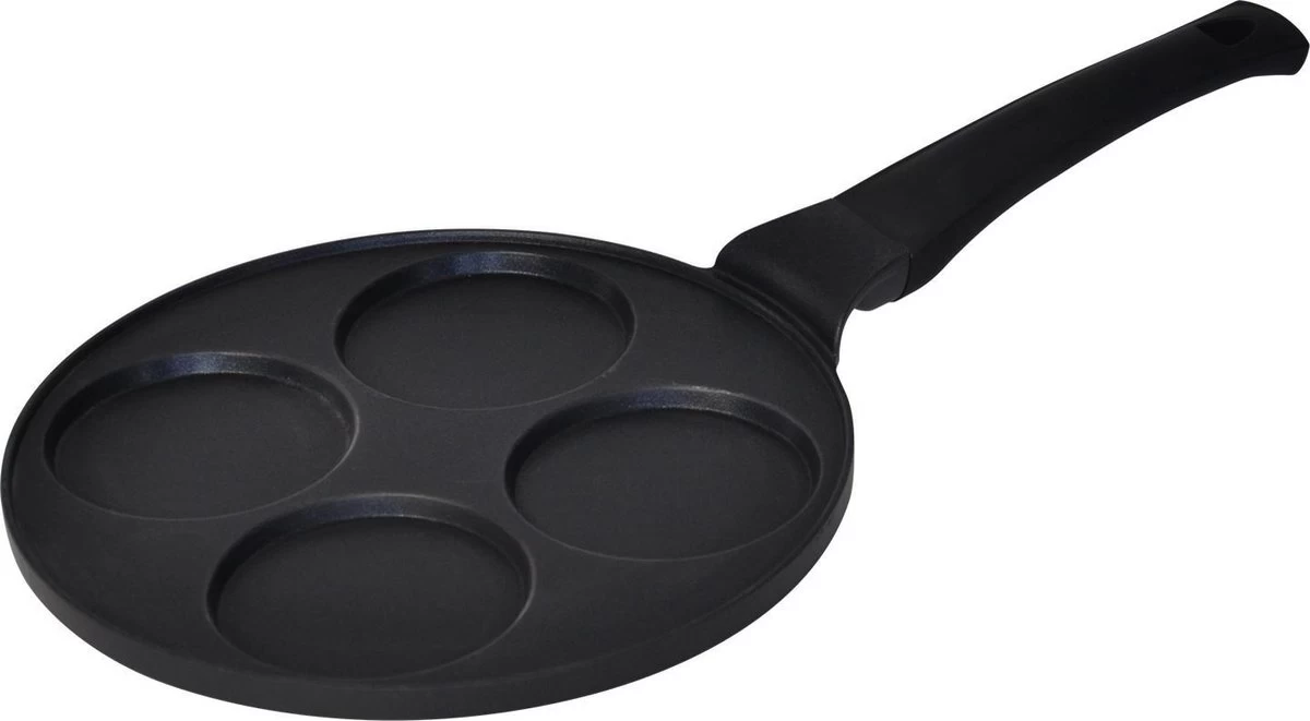 Cheffinger Crêpemaker Pancake - Ø 26 Cm - Geschikt Voor Inductie - Koudgreep - Zwart - Afbeelding 3
