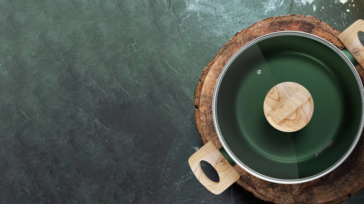 Forest, Braadpan Met Deksel – Ø 16 Cm – 100% Gerecycled Aluminium – Geschikt Voor Alle Warmtebronnen - Duurzame Pan – PFOA Vrij – Sudderpan – Stoofpan – 2.5 L - Afbeelding 4