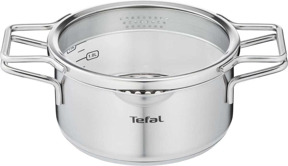 Tefal Nordica Pannenset 4 Delig - Steelpan Ø16 Cm & Kookpan Ø 18 + Ø 20 + Ø 24 Cm - Afbeelding 5