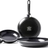 GreenPan Memphis Koekenpannenset - 3-delig - Zwart - Inductie - PFAS-vrij