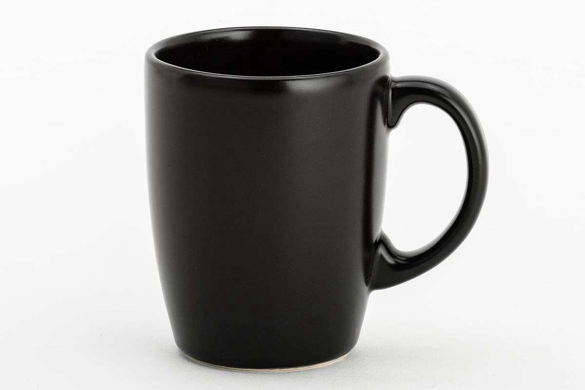 Lite-Body - Hermes - Thee Beker 30cl Set Van 6 - Zwart Mat - Afbeelding 2