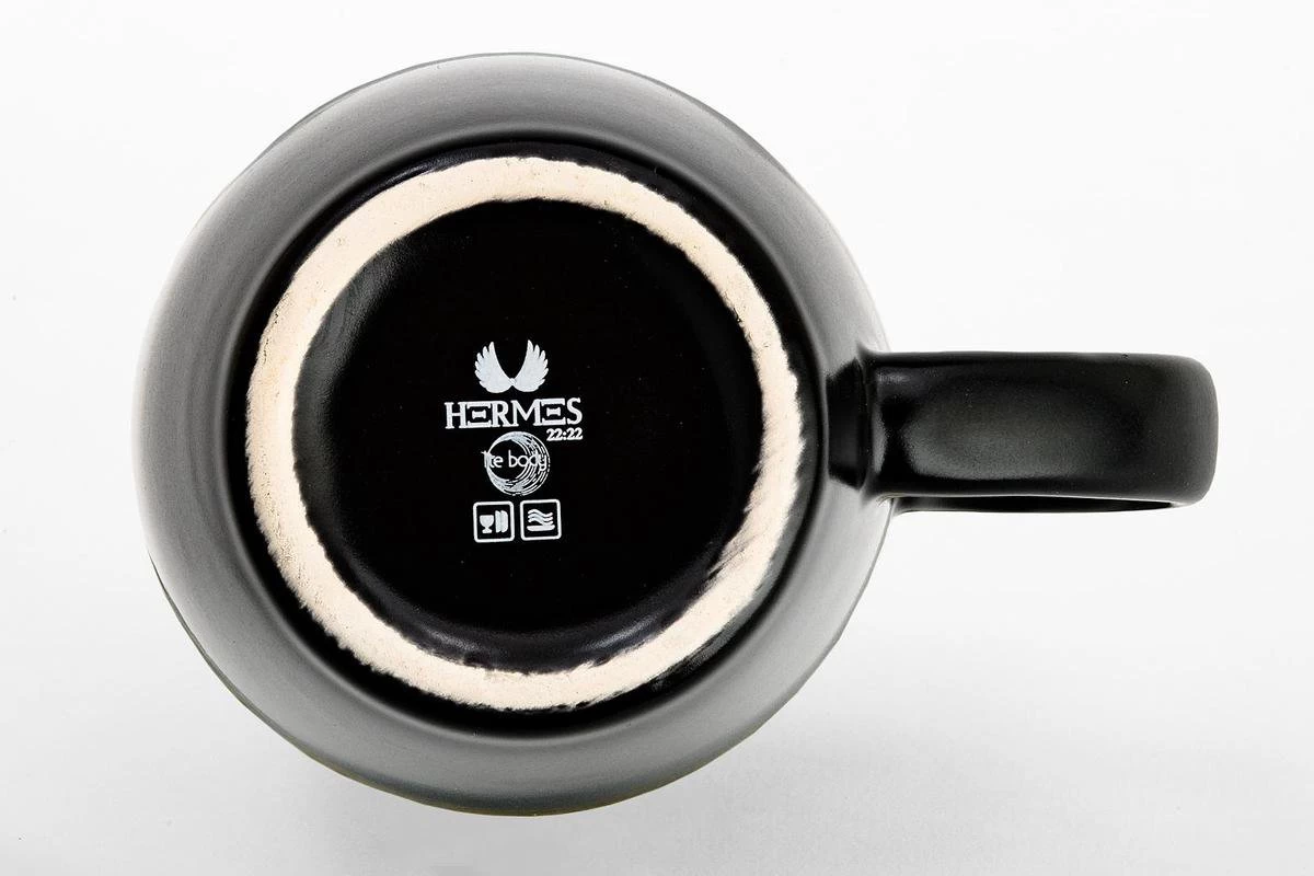 Lite-Body - Hermes - Thee Beker 30cl Set Van 6 - Zwart Mat - Afbeelding 3