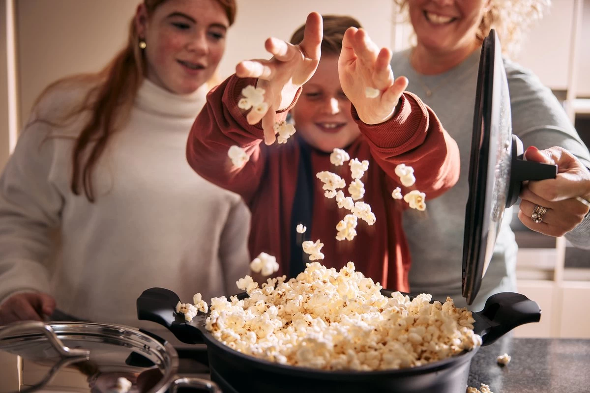 Mammoet Essentials Vesucio Braadpan - 28cm - Anti-aanbaklaag - Met Deksel - Afbeelding 4