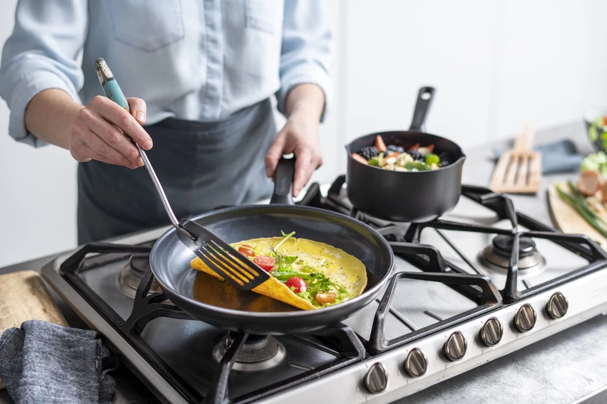 GreenPan Memphis Keramische Koekenpannenset - Ø24 + Ø28 Cm - PFAS-vrij - Afbeelding 7