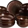 Palmer Serviesset Bama Copper Stoneware 6-persoons 24-delig Koper