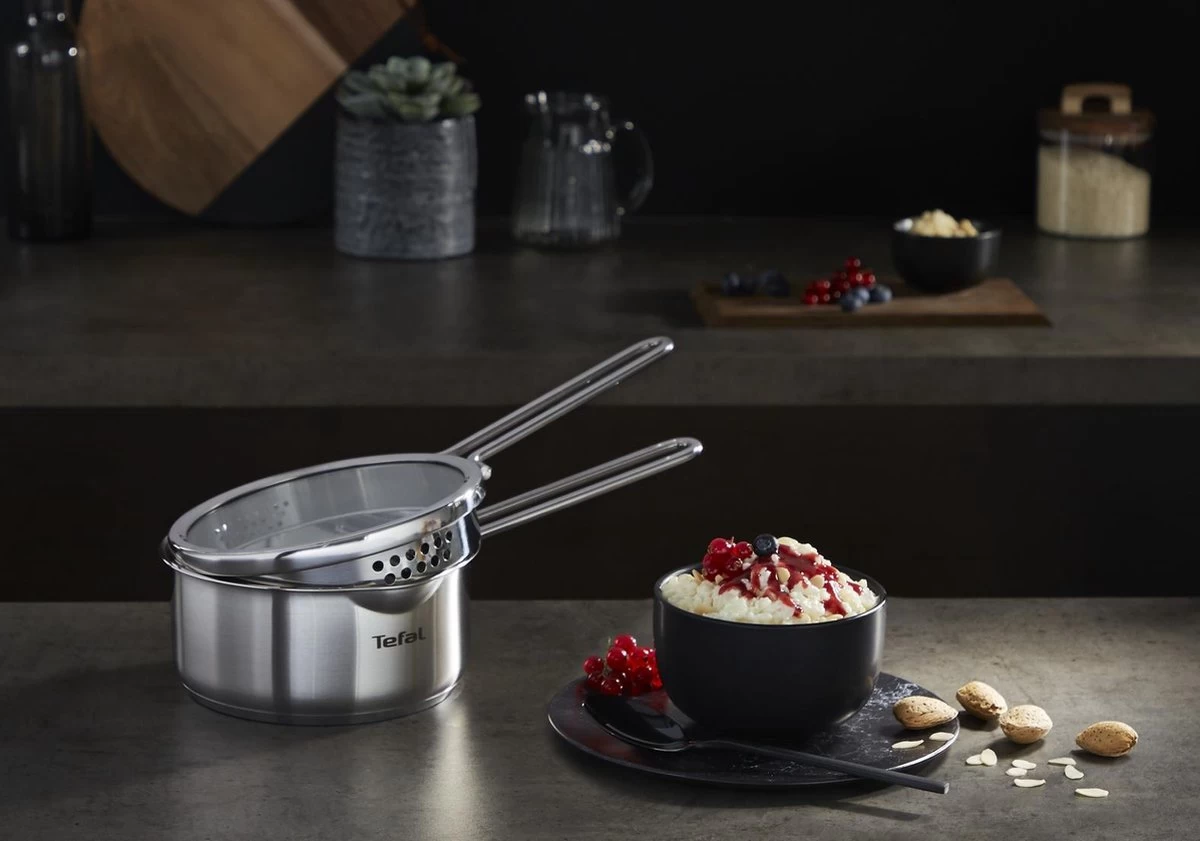 Tefal Nordica Pannenset 3 Delig - Steelpan Ø 16 Cm & Kookpan Ø 20 + Ø 24 Cm - Afbeelding 7
