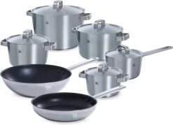 BK Conical+ Pannenset - 7 Delig - Inductie