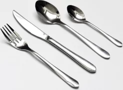 Merkloos Bestekset Luxe Round 24-delig | Premium Quality | 6 Personen