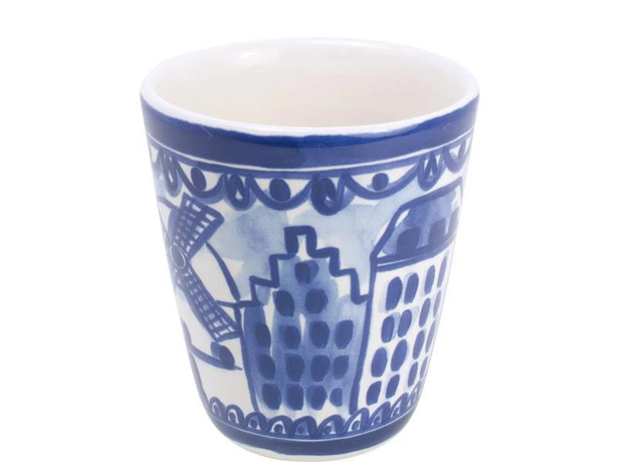 Blond Amsterdam Delfts Blond Mok - Molen - Aardewerk - Afbeelding 8