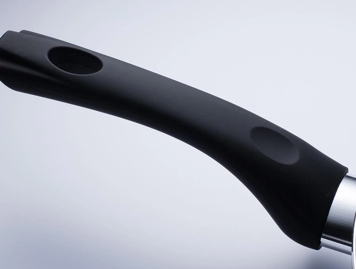 Sola Wokpan Stonehenge - Ø 28 Cm - Zwart/wit - Aluminium - Antiaanbaklaag - Afbeelding 5