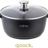 Cheffinger Cooking | Braadpan Met Deksel | 28cm | Alle Warmtebronnen |DC28