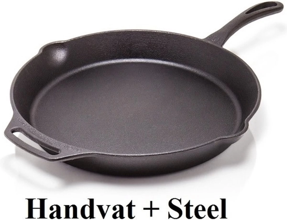 Petromax Skillet - Gietijzer - Koekenpan Met Steel En Handgreep - ø35cm Fp35t - Afbeelding 10