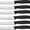 Victorinox Tafelmes 6 Stuks Zwart Krom Heft