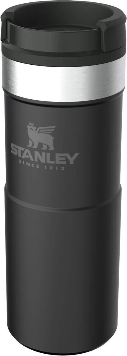 Stanley The NeverLeak™ Travel Mug 0,35L NEW - Thermosfles - Matt Black - Afbeelding 5